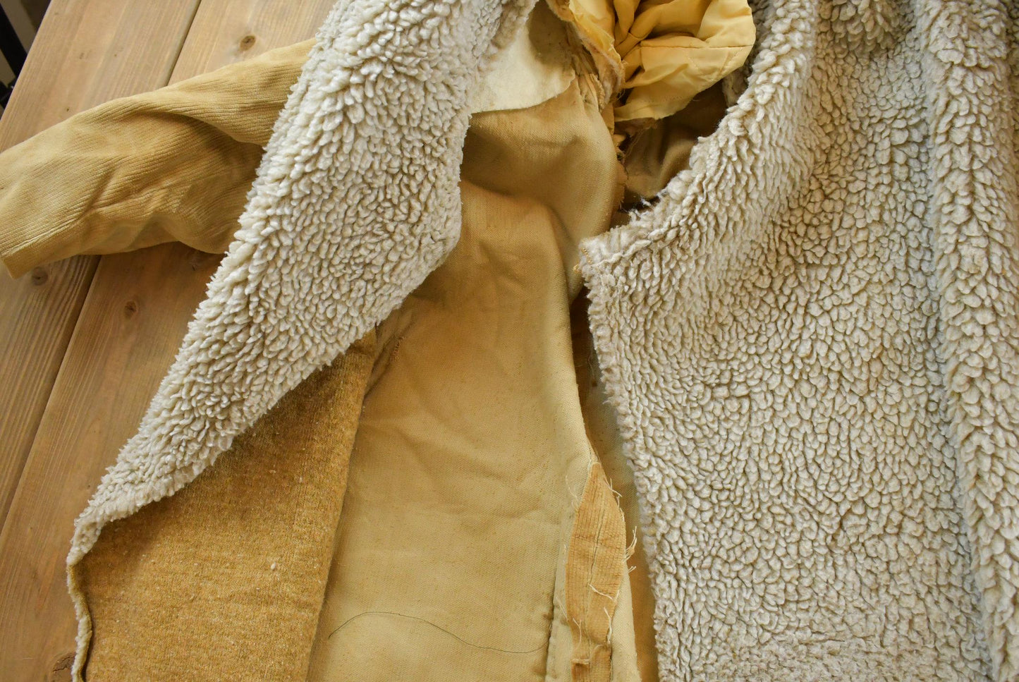 Vintage 1980s McGregor Sherpa Lined Ranch Coat Men's Medium