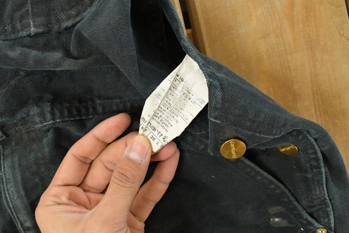 Vintage 2000s Carhartt Canvas Overalls Men's 36 x 25