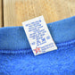 Vintage 1990s Blank Blue Crewneck Sweatshirt Men's L