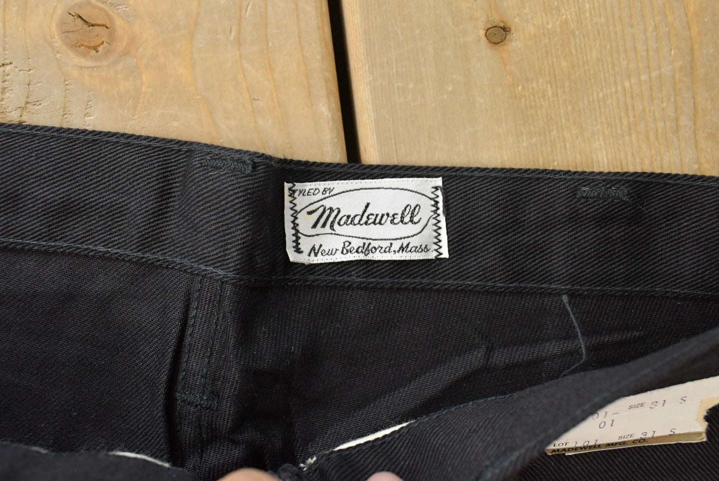 Vintage 1970s Deadstock Madewell Bell Bottom Flare Trousers Men's 31 x 28
