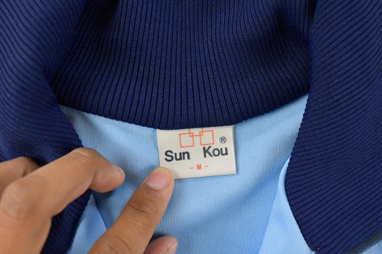 Vintage 1980s Sun Kou Track Jacket Men's Small