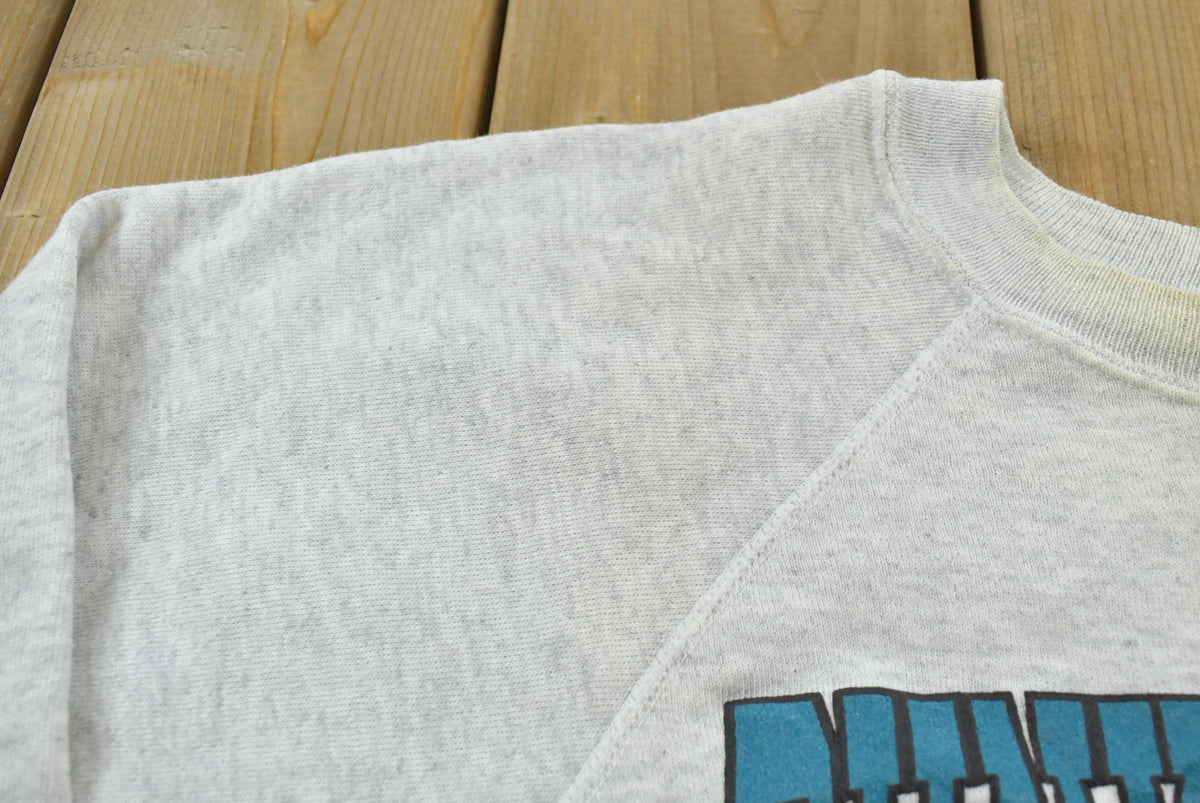 Vintage 1990s Punxsutawney Pennsylvania Souvenir Crewneck Sweatshirt Men's L
