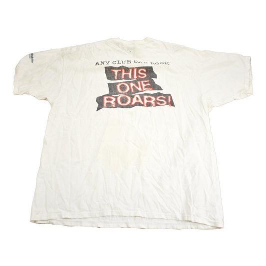 Vintage 1990s Skoal Music Roar Tour Graphic T Shirt Men's XL