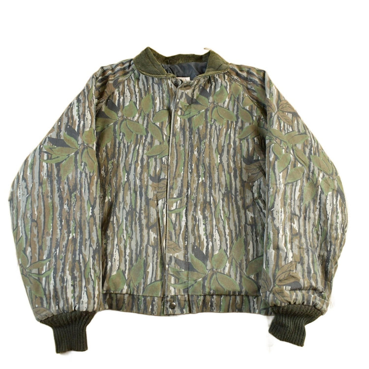 Vintage 90s Realtree Camo Jacket Walls Outdoors Blizzard Pruf Men's L Tall