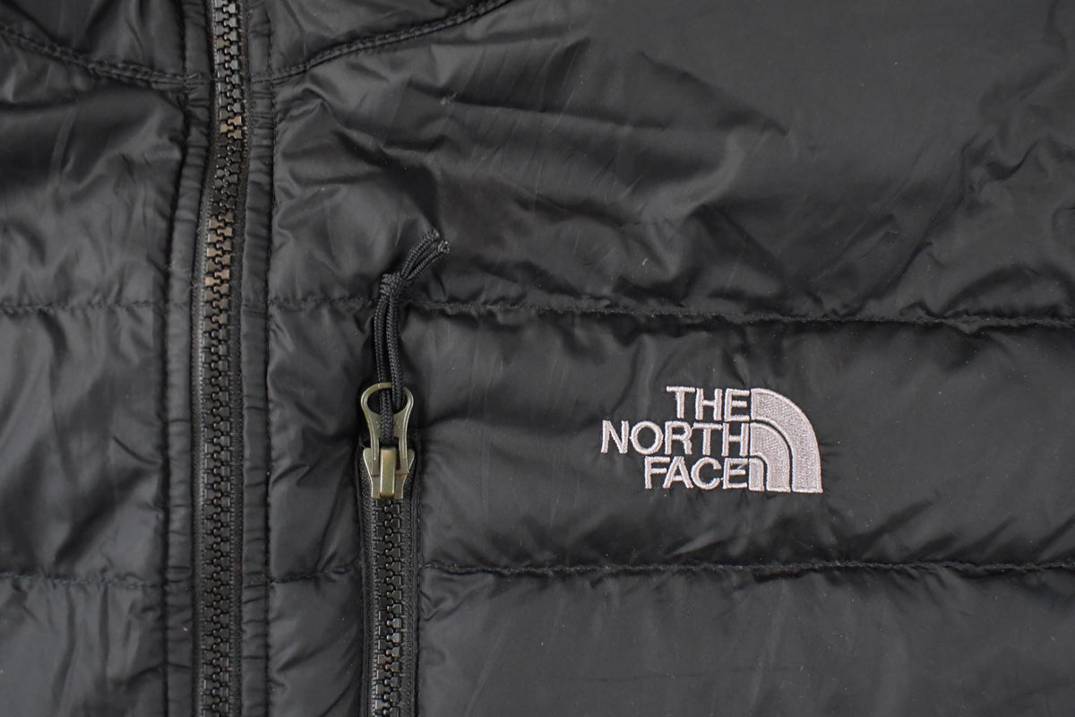 Vintage 1990s The North Face 550 Down Denali Puffer Fleece Sweater Jacket Men's XL