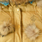 Vintage Y2K Rocawear Faux Fur Hooded Puffer Jacket Women's L