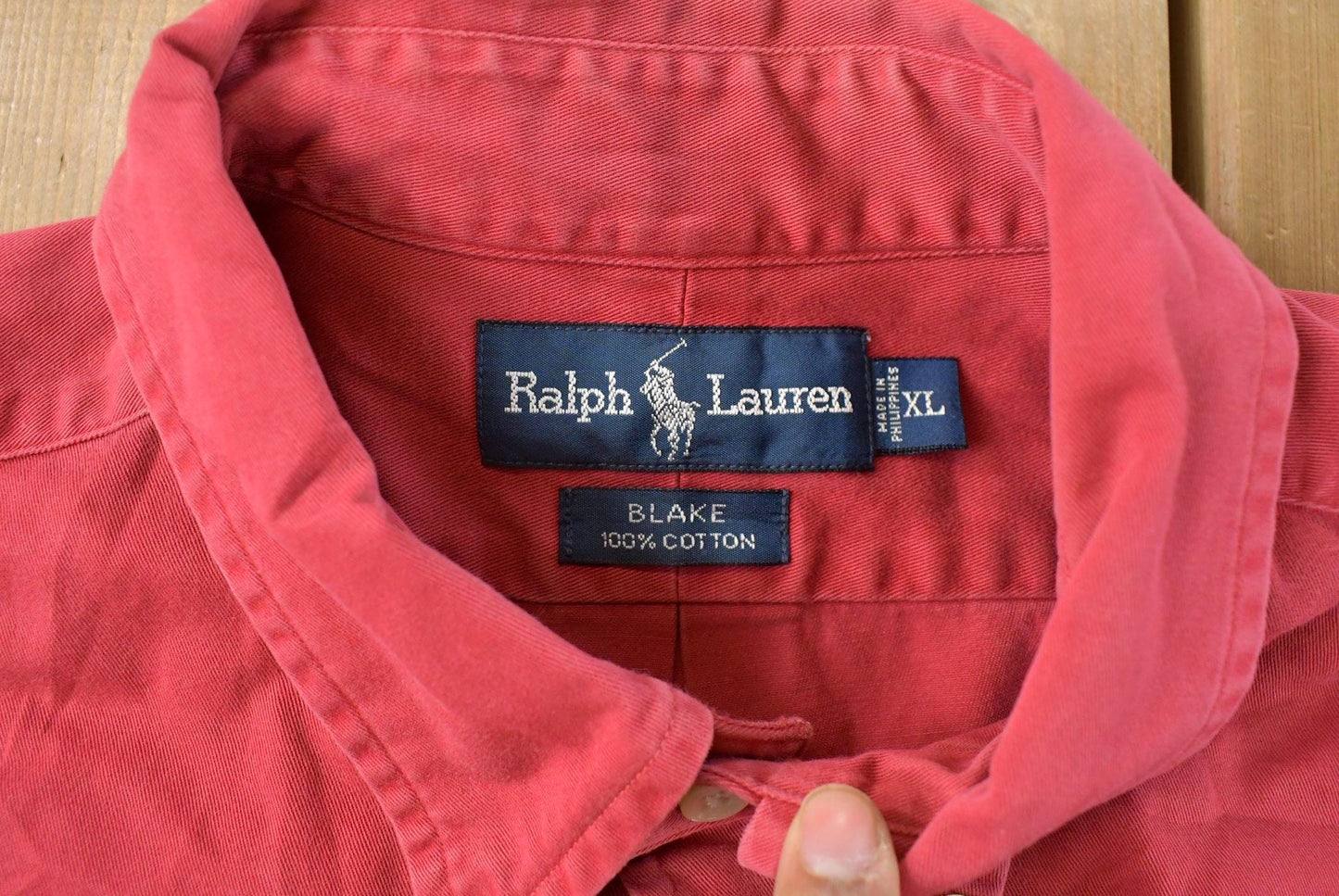 Vintage 1990s Polo Ralph Lauren Button Up Shirt Men's XL