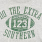 Vintage 1990's Do The Extra Southern High School Football Souvenir T-Shirt Women's XL Cropped