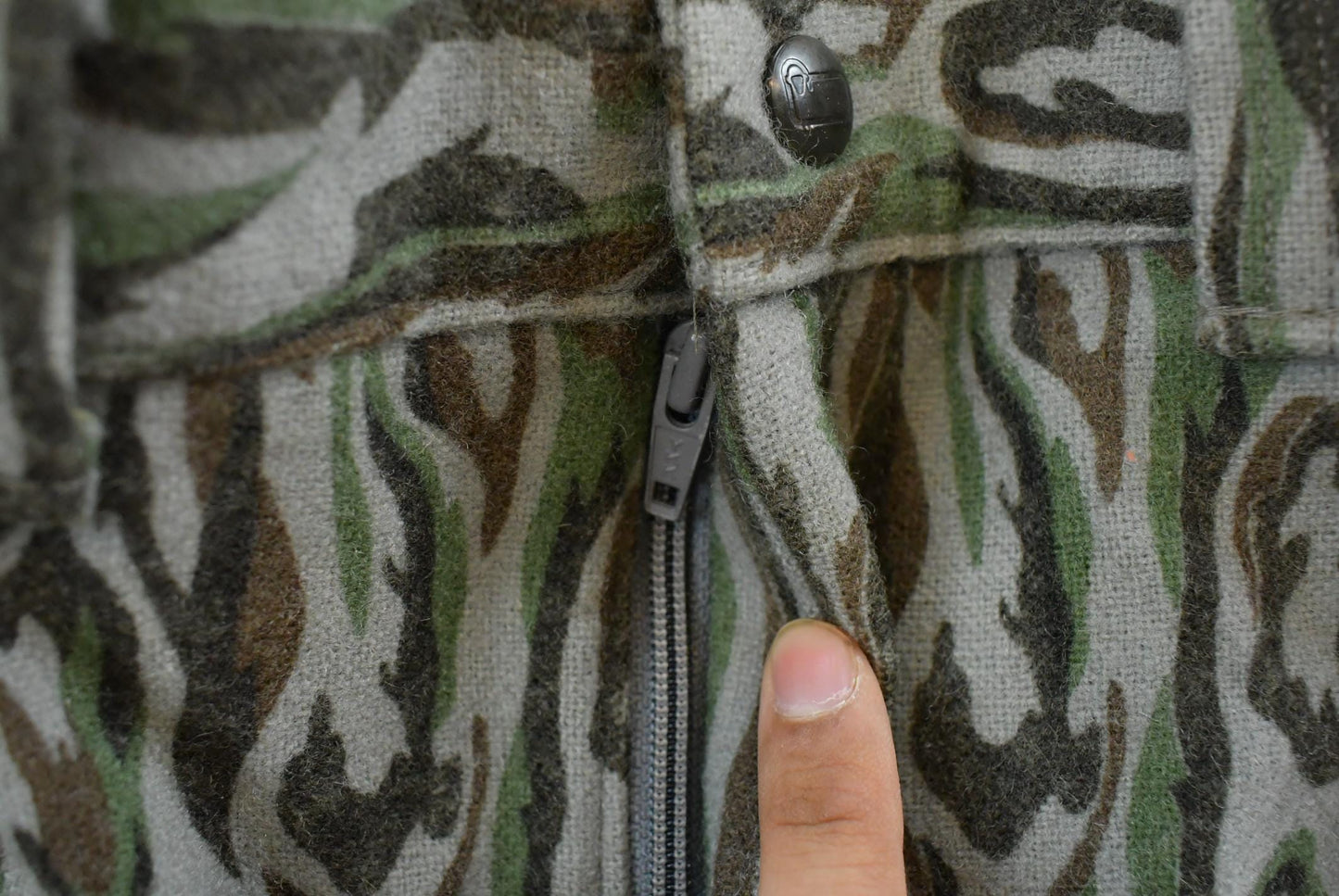 Vintage 1980s Woolrich Wool Tree Camo Gore-Tex Cargo Men's 36 x 26