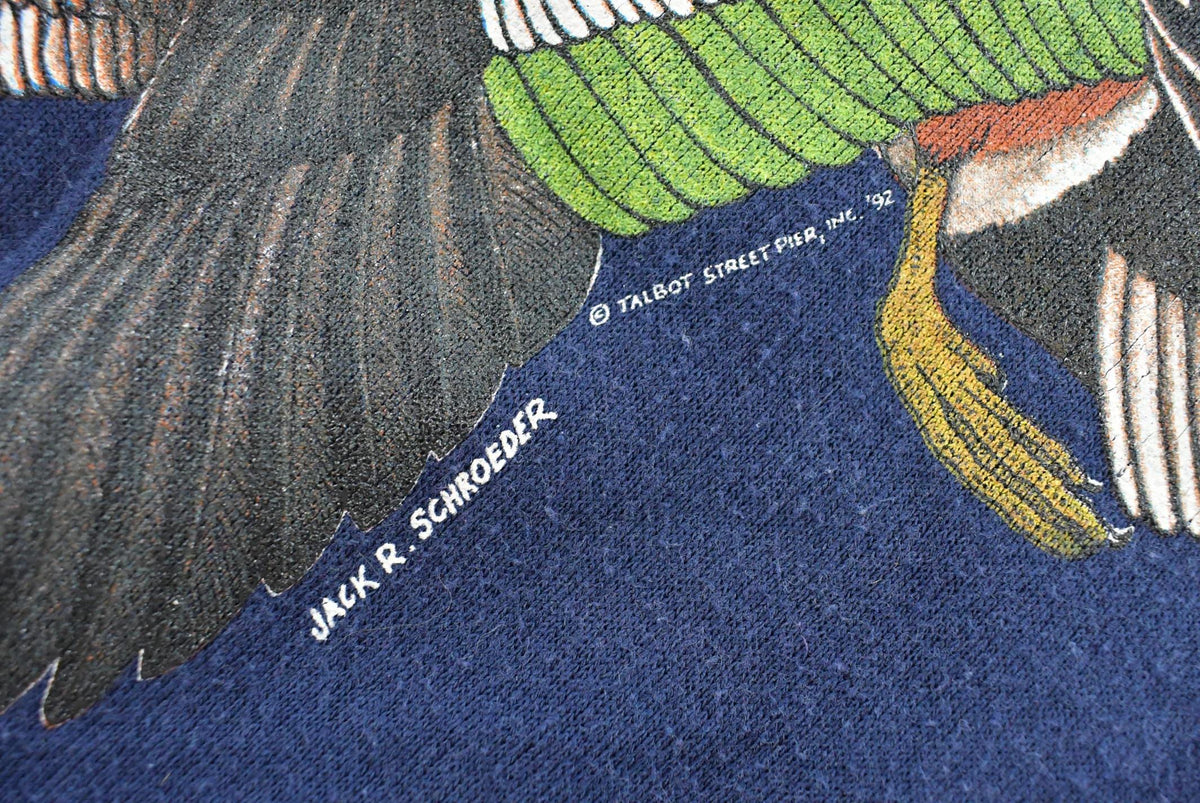 Vintage 1992 M.R. Ducks Ocean City Maryland Souvenir Crewneck Sweatshirt Men's L