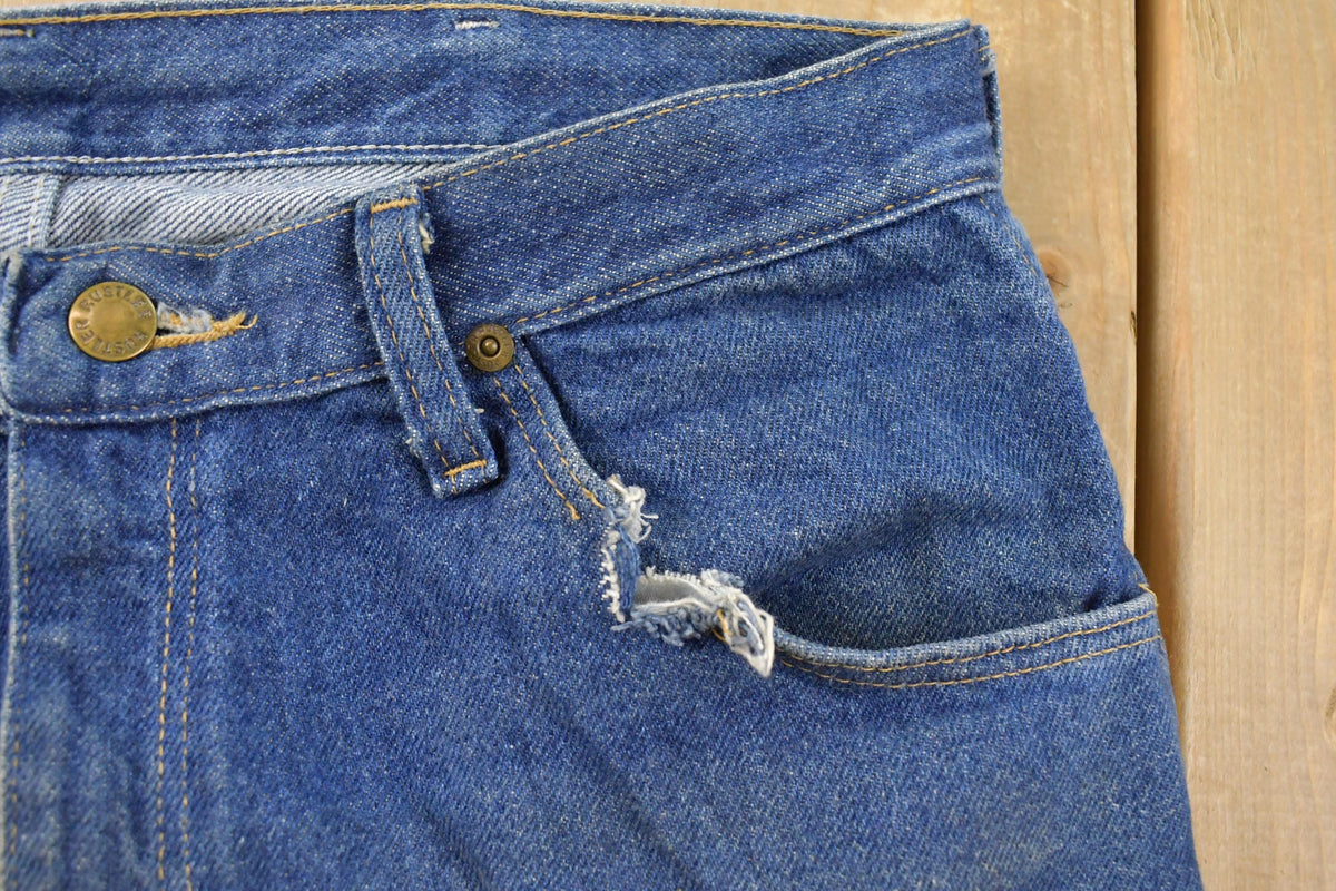 Vintage 1990s Rustler Legendary Gold Denim Jeans Men's 32 x 29.5