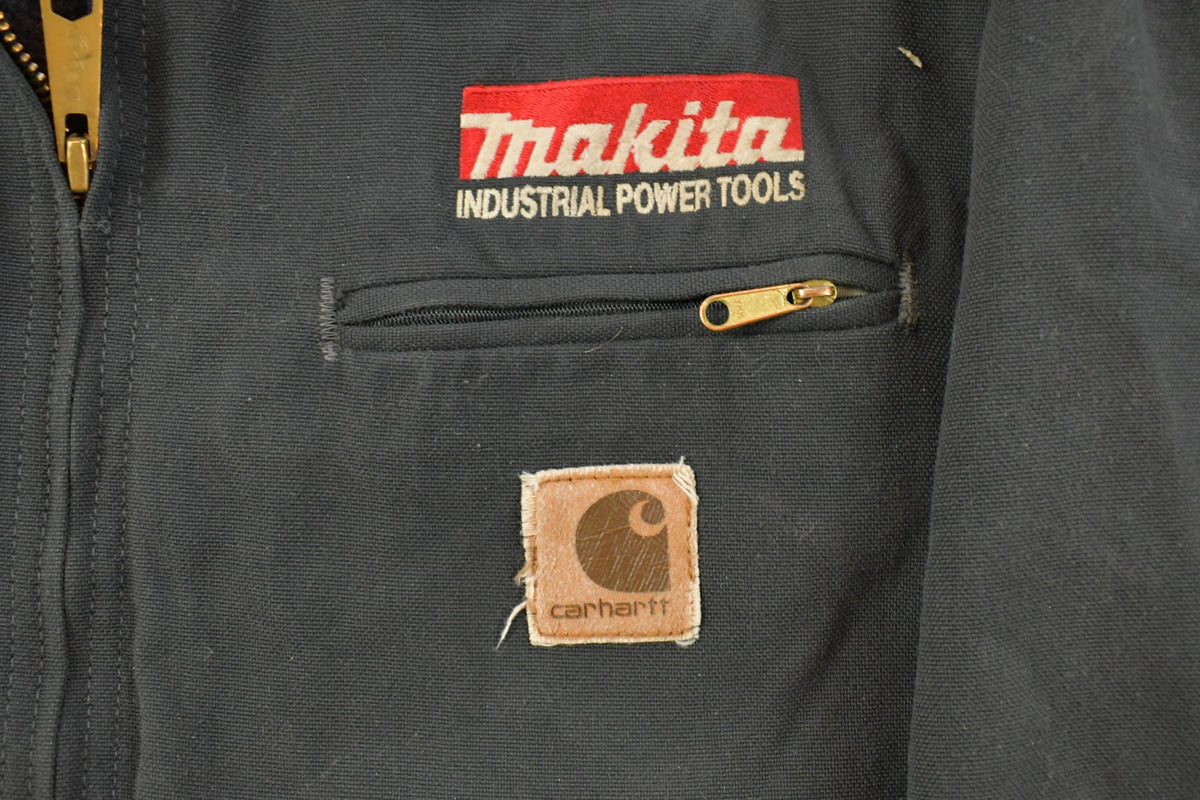 Vintage 1990s Carhartt Blanket Lined Detroit Jacket Men's M