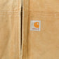 Vintage 1990s Carhartt Canvas Hooded Jacket Men's Large