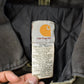 Vintage 1990s Thrashed Carhartt Arctic Quilt Traditional Jacket Men's L Tall