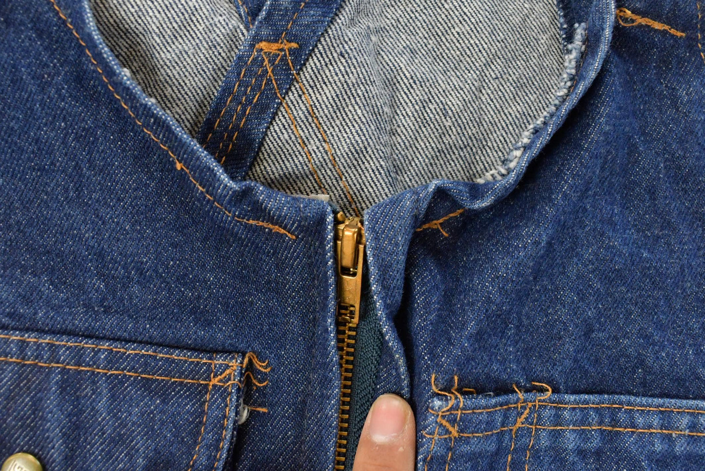 Vintage 1990s Big Bill Denim Overalls Men's 38 x 24.5