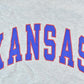 Vintage 1990s Champion Kansas Heavyweight University Collegiate T-Shirt Men's Medium