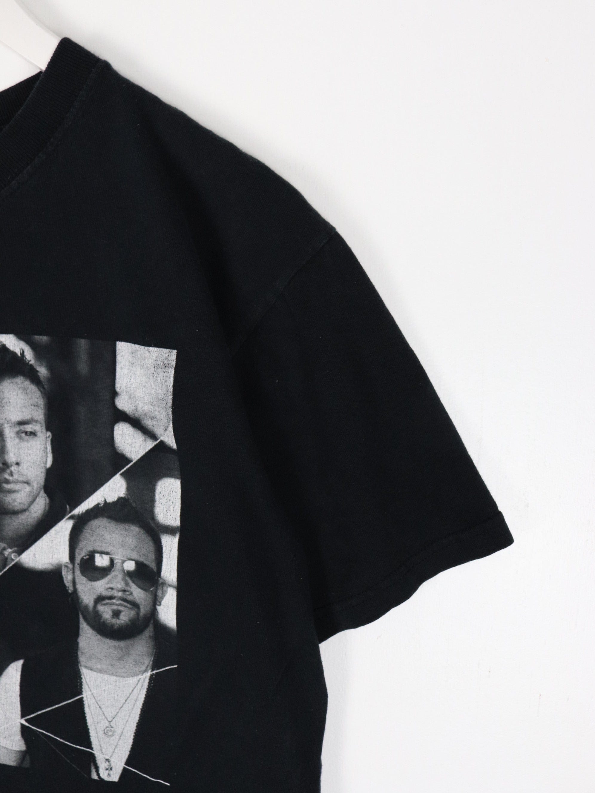 バックストリート・ボーイズ 2008ツアーTシャツ Lサイズ Backstreet Boys T Shirt Mens Medium Black 2008 Tour Concert