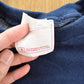 Vintage 1990s BVD Blank Navy Blue Crewneck Sweatshirt Men's L