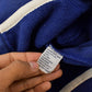 Vintage 1990s Polo Ralph Lauren Blue Thermal Lined Full Zip Hoodie Men's 2XL