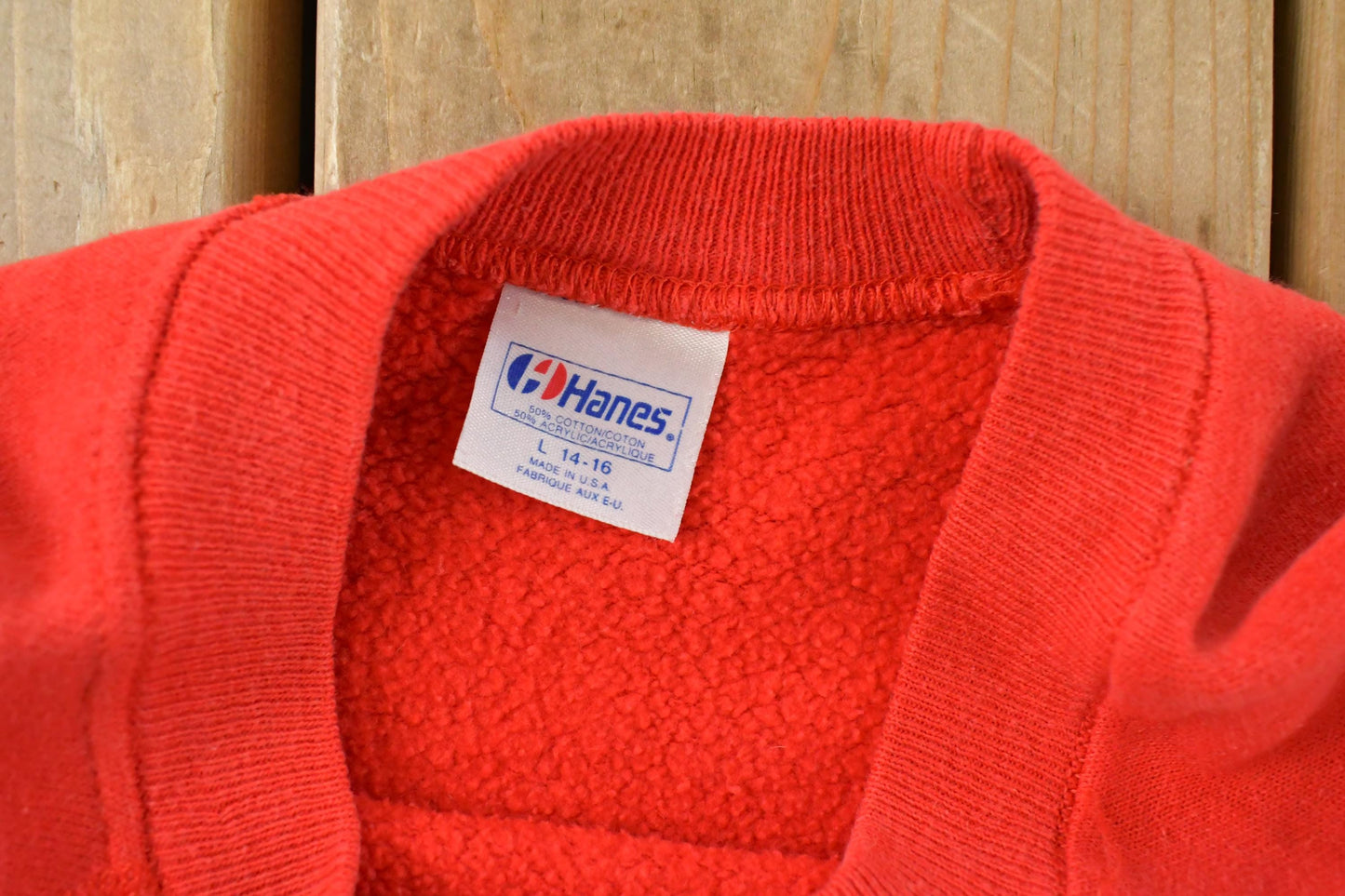 Vintage 1980s Father Son Run Race Crewneck Sweatshirt Youth Large