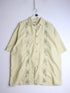 Bamboo Cay Shirt Mens XL Yellow Hawaiian from propervintagecanada