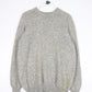 Barrie Burberry's Sweater Mens Medium Grey Wool Knit
