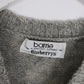 Barrie Burberry's Sweater Mens Medium Grey Wool Knit