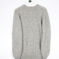 Barrie Burberry's Sweater Mens Medium Grey Wool Knit