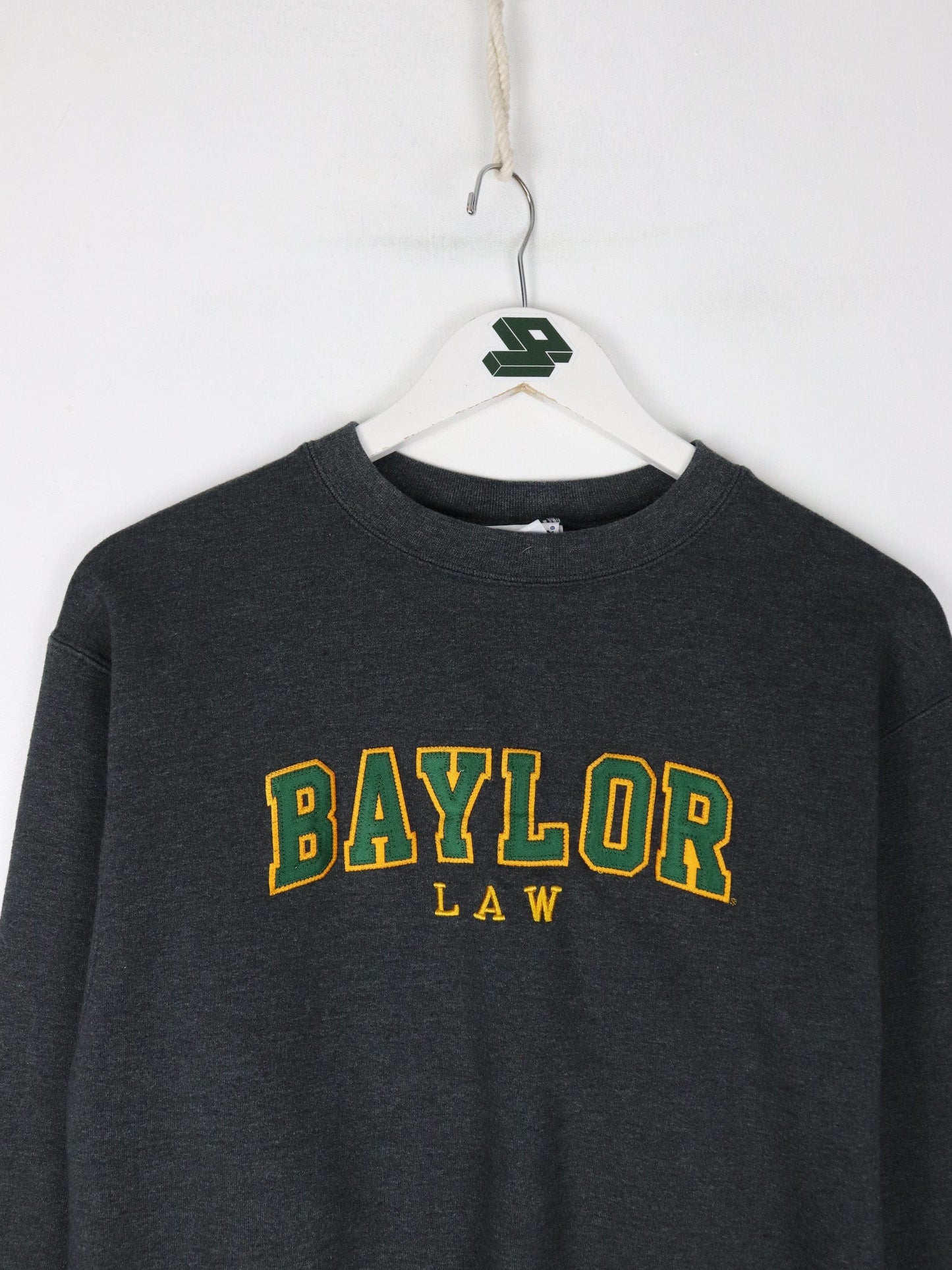 Baylor University Law Sweatshirt Mens Small Grey College Champion from propervintagecanada