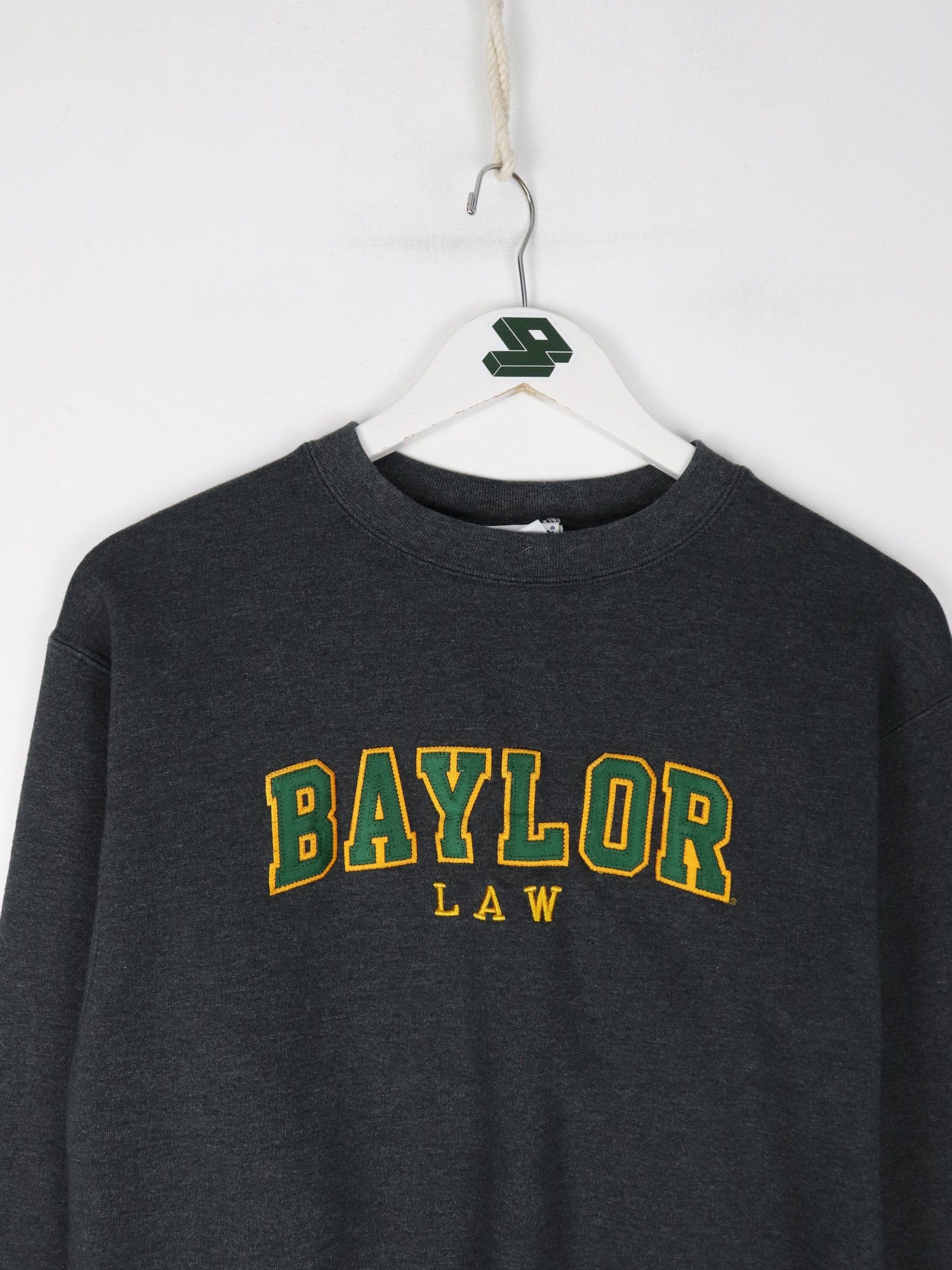 Baylor University Law Sweatshirt Mens Small Grey College Champion from propervintagecanada