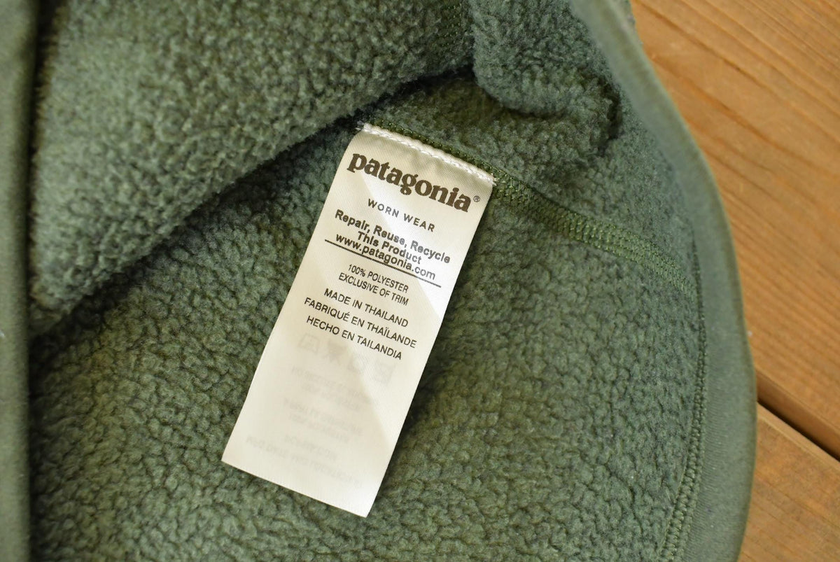 Vintage 2000s Patagonia Quarter Zip Fleece Sweater Men's S