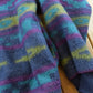 Vintage 1990s Sea Bird Arctic Image Fleece Outdoorsman Quarter Button Sweater Men's M