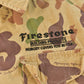 True Vintage 1970s Stange Ducks Unlimited Firestone Embroidered Duck Camo Jacket Men's XL