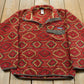 Vintage 2000s Patagonia Synchilla Aztec Yanaba Molten Lava Tribal Fleece Snap T Sweater Men's XS / All Over Print / Outdoors Sweatshirt