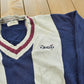 Vintage 1990s Izod Embroidered Logo Knitted Sweater Men's L