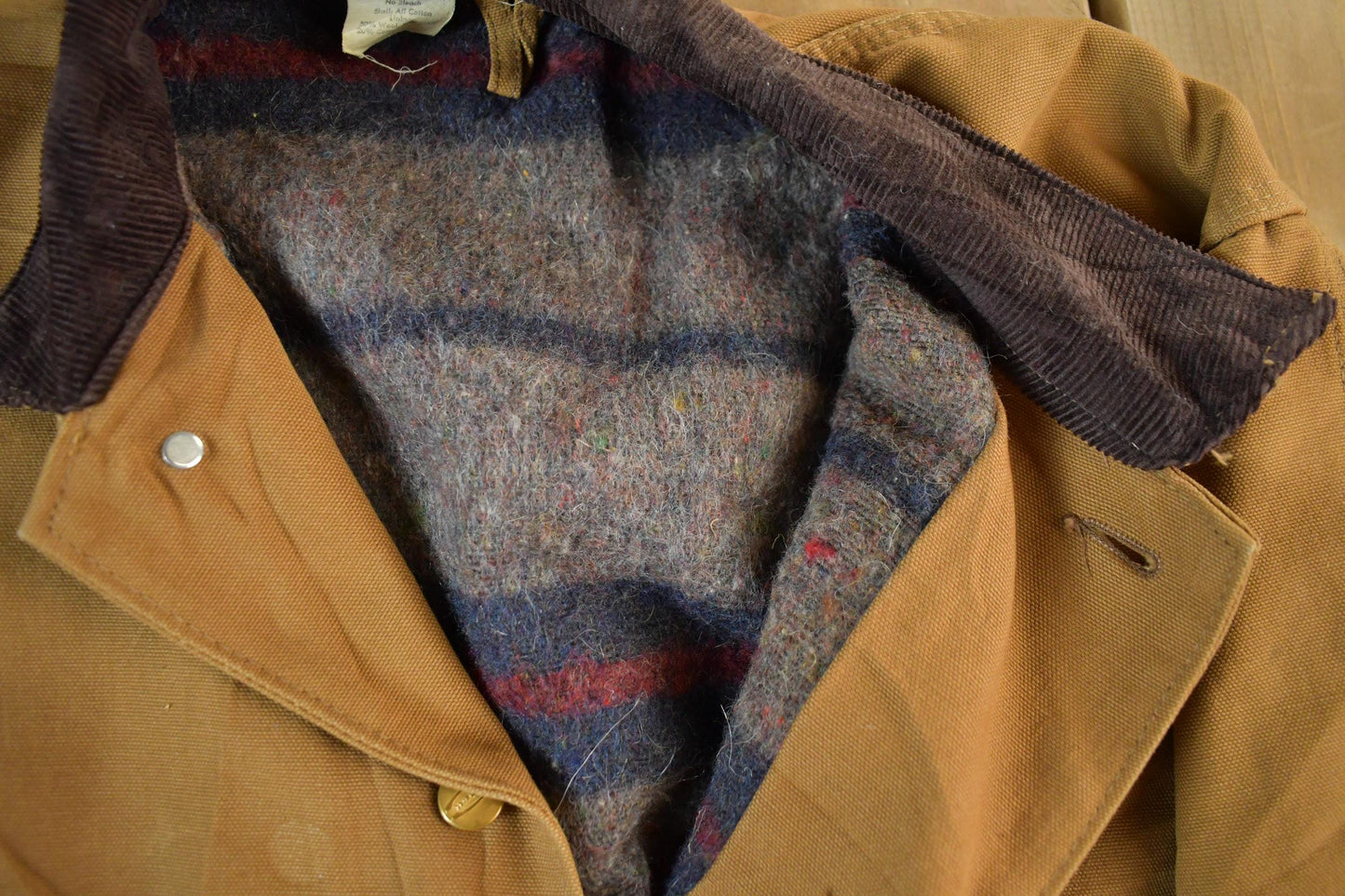 Vintage 1980s Carhartt Chore Barn Coat Jacket Men's Large