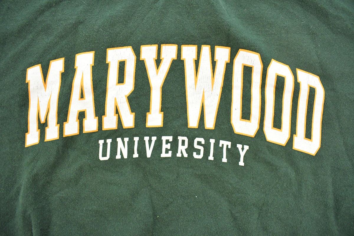 Vintage 1990s Marywood University Collegiate Crewneck Sweatshirt Men's L