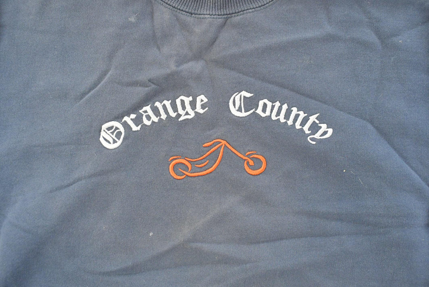Vintage 1990s Orange County Choppers Biker Crewneck Sweatshirt Men's Large
