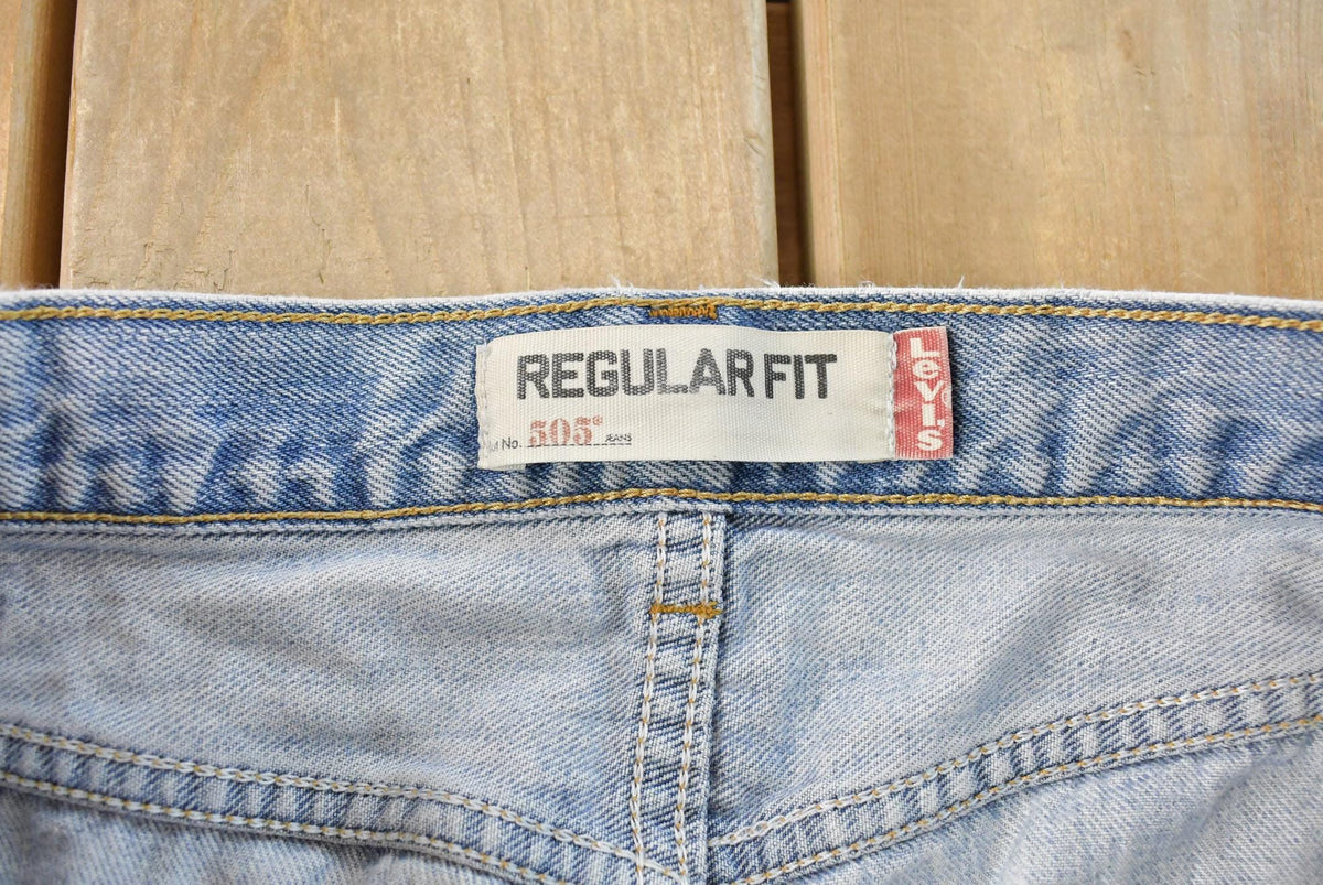 Vintage 2000s Levi's 505 Denim Jeans Men's 35 x 29