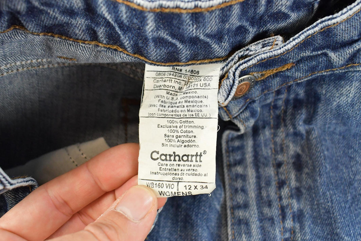 Vintage 2000s Carhartt Denim Jeans Women's 33 x 33.5