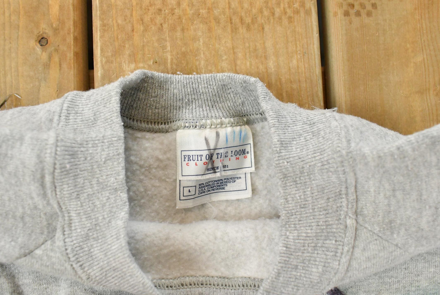 Vintage 1990s Florida Cowboy Rodeo Graphic Crewneck Sweatshirt Men's Medium