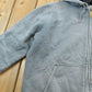 Vintage 1990s Faded Carhartt Full Zip Quilted Lined Hoodie Jacket Sweatshirt Men's XL / 90s Workwear / Heavyweight / Rain Defender