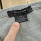 Vintage 1990s Giorgiolini V-Neck Merino Wool Knit Sweater Men's S