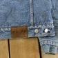 Vintage 2000s Ralph Lauren Sherpa Denim Trucker Jacket Women's S