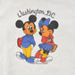 Vintage 1980s Mickey Mouse Walt Disney Graphic Raglan Hoodie Men's M
