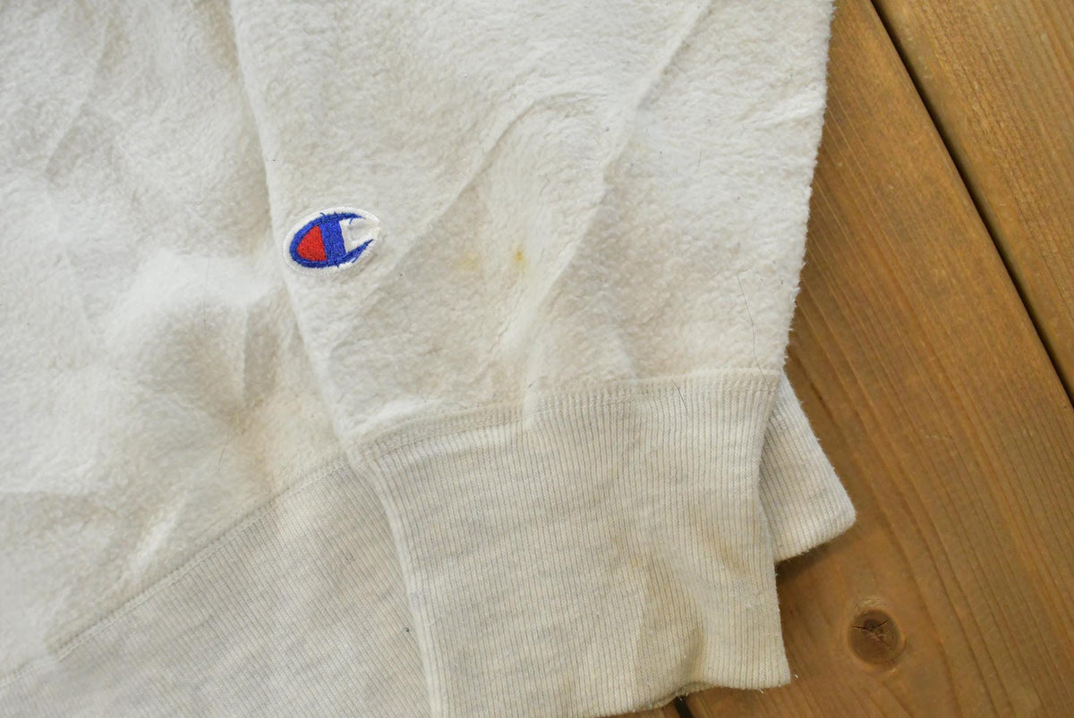 Vintage 2000s Champion Reverse Weave Inside Out Acadia Crewneck Sweatshirt Men's M