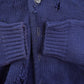 Vintage 1970s Thrashed L.L. Bean Knitted Cardigan Sweater Men's M