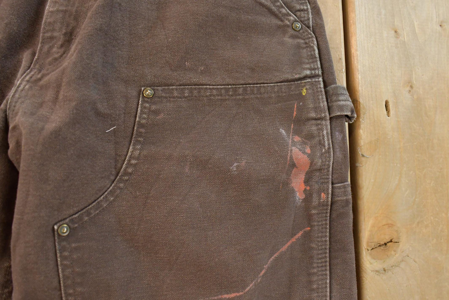 Vintage 2000s Carhartt Double Knee Canvas Pants Men's 32 x 29