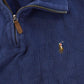 Vintage 2000s Polo Ralph Lauren Quarter Zip Sweatshirt Men's Medium