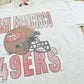 Vintage 1995 San Francisco 49ers NFL Football Sleep T-Shirt Mens 3XL
